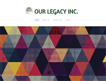 Tablet Screenshot of our-legacy.org